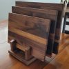 Walnut Cutting Board Set with Stand