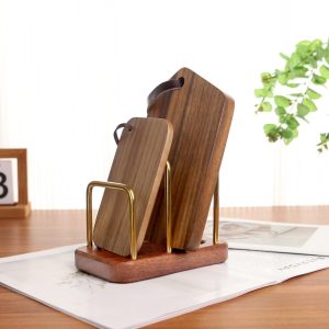 Personalized Wooden Cutting Board Stand-Utensil Holder,Kitchen Drying Organizer Rack,Housewarming,Anniversary Gift for Her,Couple Gift