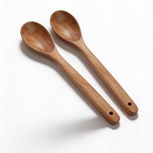 Personalised Custom Wooden Spoon Set Engraved Wood Spoon for eating